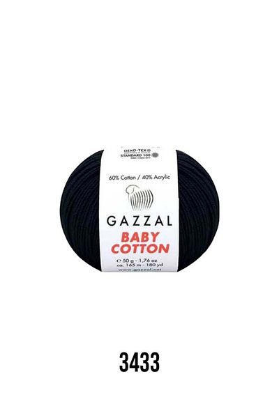 Gazzal Baby Cotton 3433 - Amigurumi, Πλεκτό Νήμα Χεριού 50γρ
