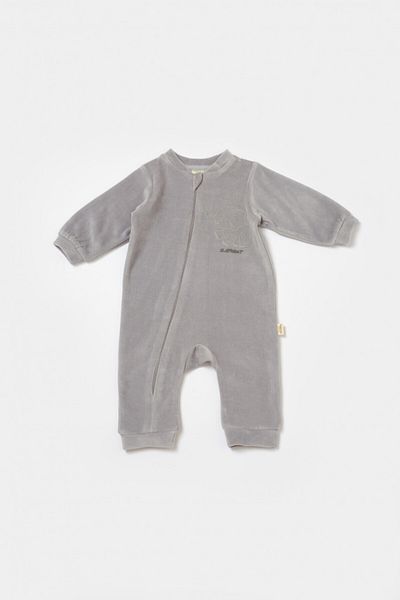 BabyCosy Salopeta Elefant Cu Maneca Lunga Gri,