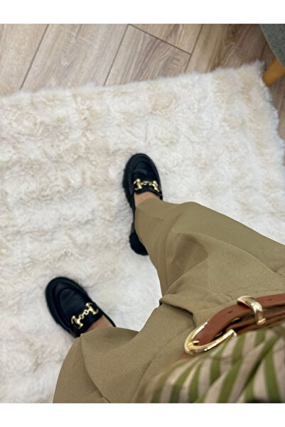 Flow Arka Cep Detaylı Kemerli Pantolon