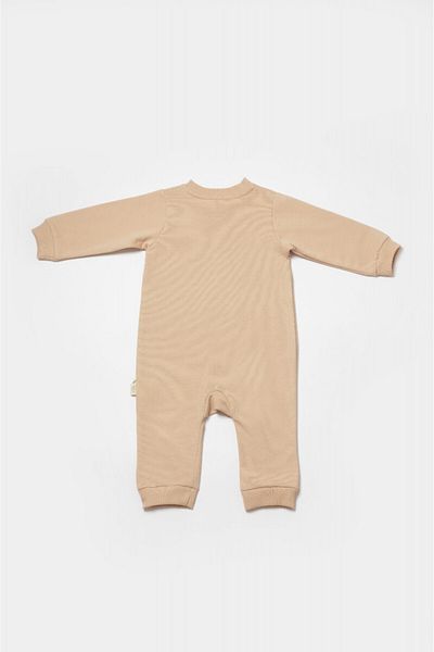 BabyCosy Salopeta Cu Fermoar, Two Thread, , Stone