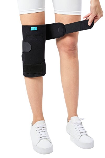 ALFATEKS Sporcu Dizlik Ped Destekli Diz Bandajı