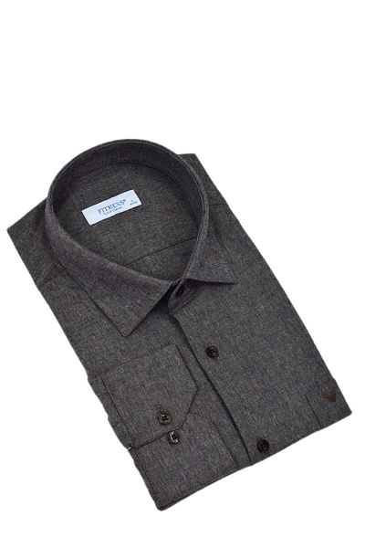 Fitmens Мъжка класическа зимна риза BGL-ST04154