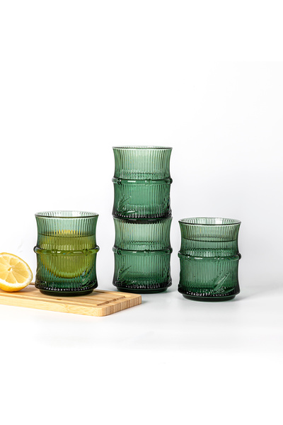 Glass In Love Meşrubat Bardağı - Gravürlü /4'lü