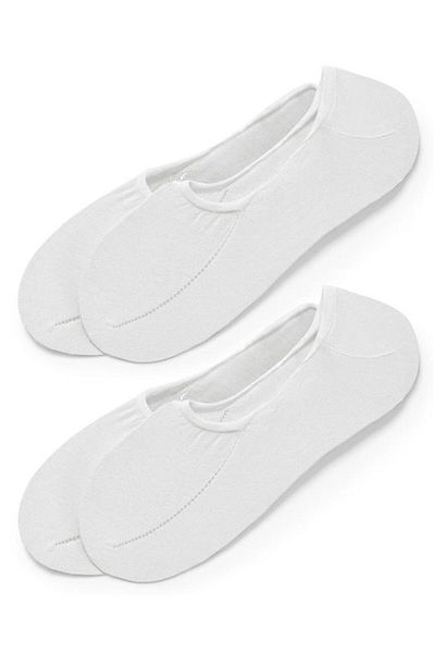 Tchibo Women 2 Pairs Sneaker Footsies, White
