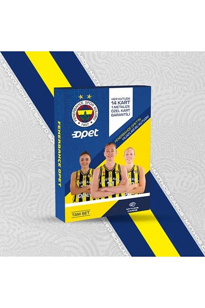Fenerbahçe Women's Basketball Full Set Season Cards - Box