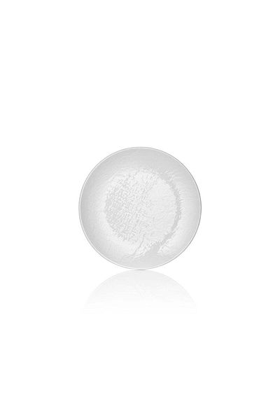 Külsan Melamine dinner plate, size 26 cm white color