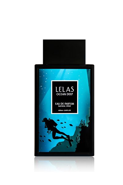 Lelas عطر ليلاس أرتيستري 811 أوشن ديب أو دي بارفان 85 مل للرجال برائحة الأخشاب المائية