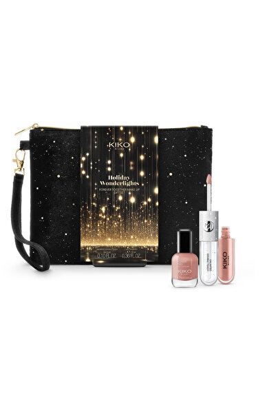 Kiko MAKYAJ SETLERİ - Holiday Wonderlights Forever Together Makeup Gift Set - 01 Modern Nude