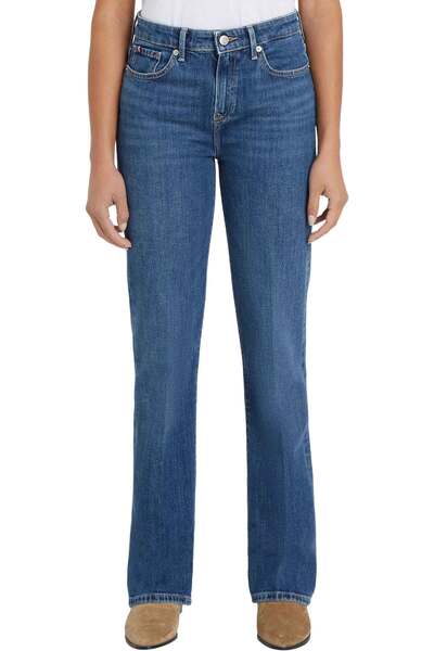 Tommy Hilfiger Kadın Jean Pantolon - Mavi