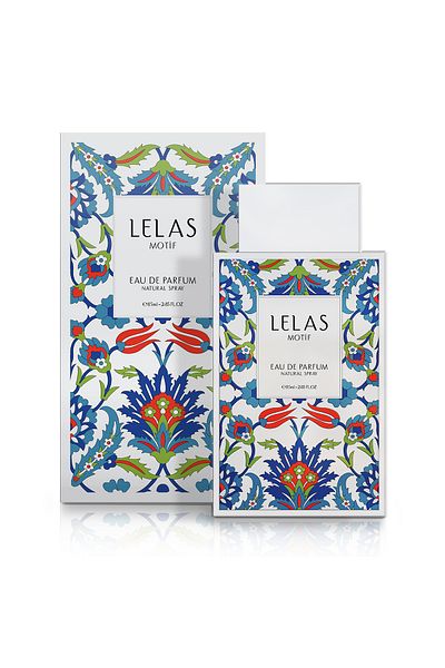 Lelas عطر ليلاس أرتيستري 807 موتيف أو دي بارفان 85 مل عطر شرقي خشبي زهري للجنسين