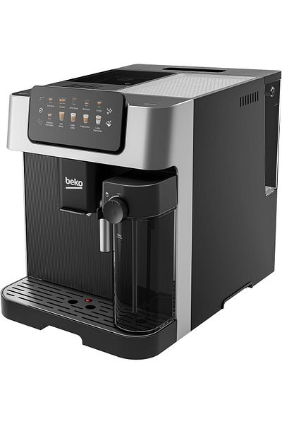 Beko Automatic Bean-Cup Espresso coffee machine 19 Bar, LCD display, 2L tank, 2 Nozzles - CEG7304X