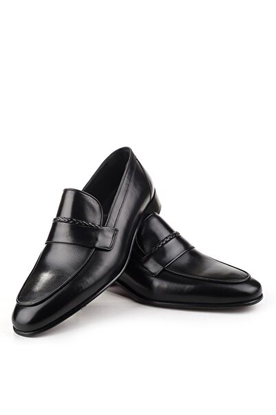 Oskar 3103 Erkek Klasik Kösele Taban Günlük Deri Ayakkabı