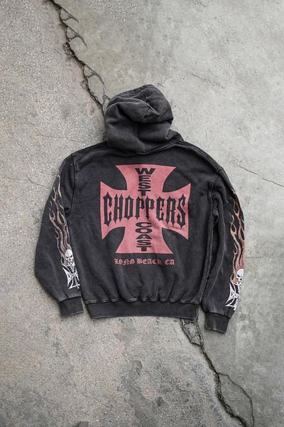 Overdrive Суитшърт с качулка Choppers For Life