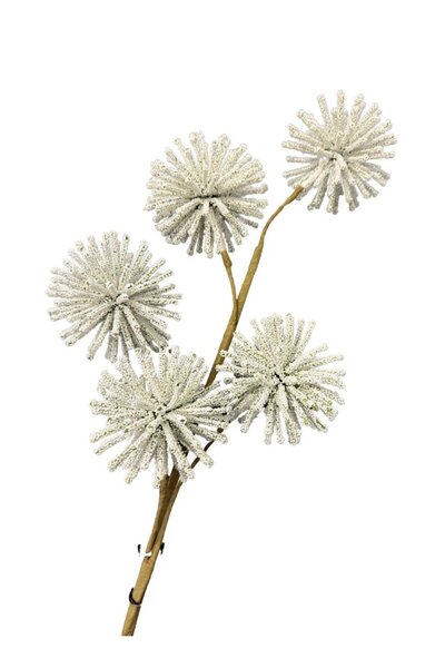 Lara Decor Beyaz Yapay Tomurcuk Çiçek