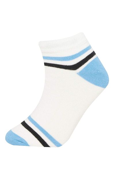 DeFacto 5-teilige Baumwoll-Booties-Socken für Jungen C8008a8ns
