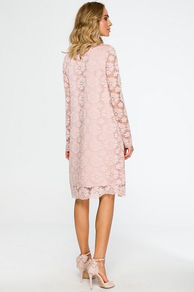 Made of Emotion Elegant dress slim long sleeves
