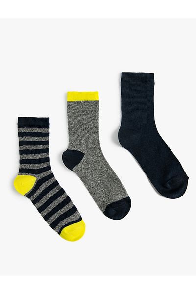 Koton Set de 3 șosete colorate