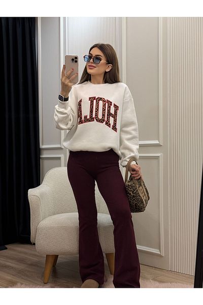 Flow Oversize Comfortable Fit Swetshirt