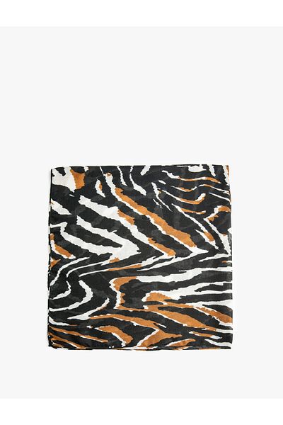 Koton Leopard Patterned Scarf