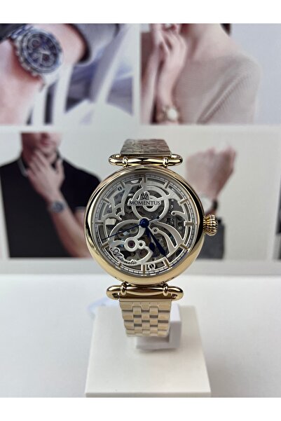 Momentus GOLD OTOMATİK KOL SAATİ 5 ATM SU GEÇİRMEZ 3 YIL GARANTİLİ