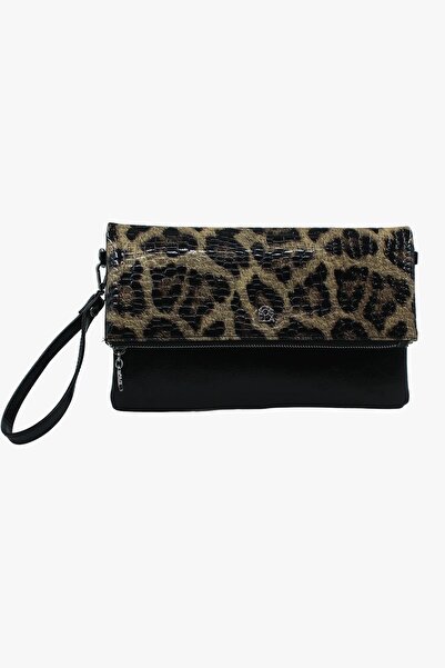 SOSELA 67-6010 Women's Leopard Portfolio Bag