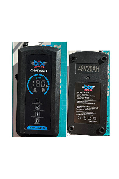 Bix e-Bike Şarj Cihazı 48v20ah Bix