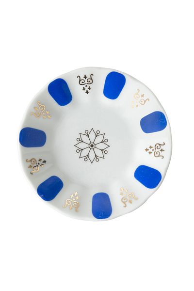 Mudo Concept Acem Blue Set of 6 Tea Plates