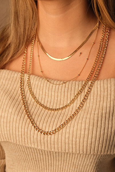 Jenny Daphne KADIN ÇOKLU KOLYE SETİ