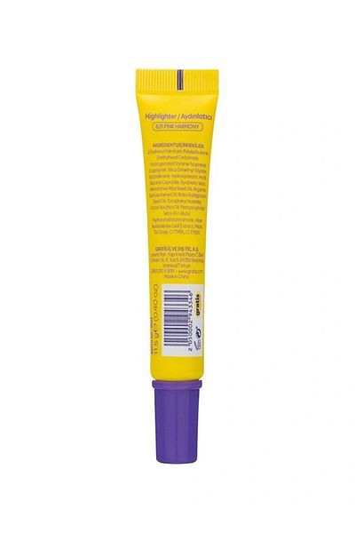 beaulis fun Fun Oh My Sparky Tube Liquid Illuminator Highlighter, Pink, Gold and Natural Shine