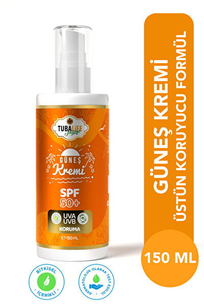 TUBALİFE Tubalıfe Spf 50 Güneş Kremi 150 ml - Cilt Aydınlatıcı Ton Eşitleyici...