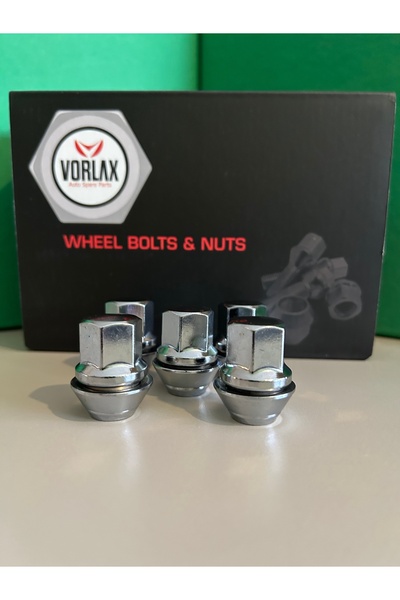 VORLAX FORD UYUMLU YÜZÜKLÜ BİJON SOMUNU 19 ANAHTAR (5 ADET)