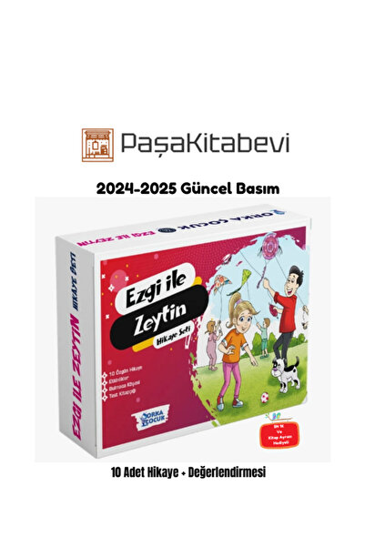 Genel Markalar Orka Yayınları Ezgi Ile Zeytin Hikaye Seti (10 Hikaye) 2024-20...