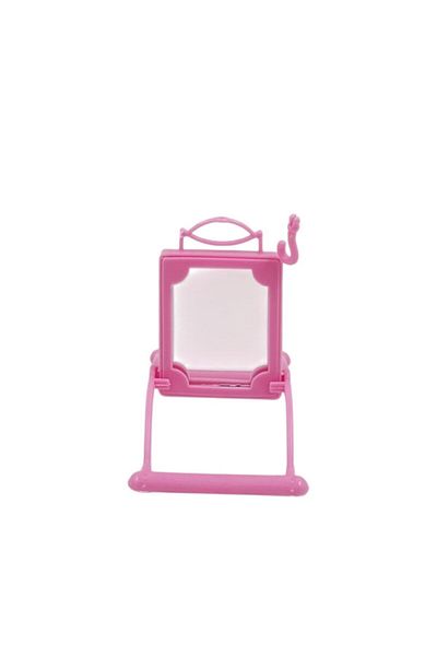 Ans Pink Mirrored Perch Swing Budgie Toy
