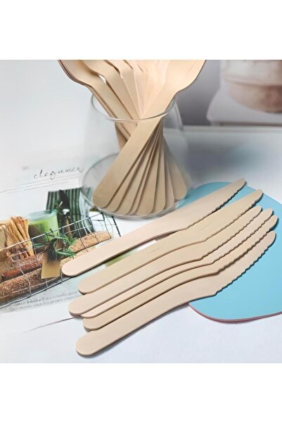 GİZPAK Tahta Kullanat Bıçak 100'lü