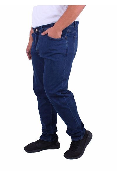 Starbattal Power Lycra Madrid 11900 - جينز أزرق داكن مقاس كبير