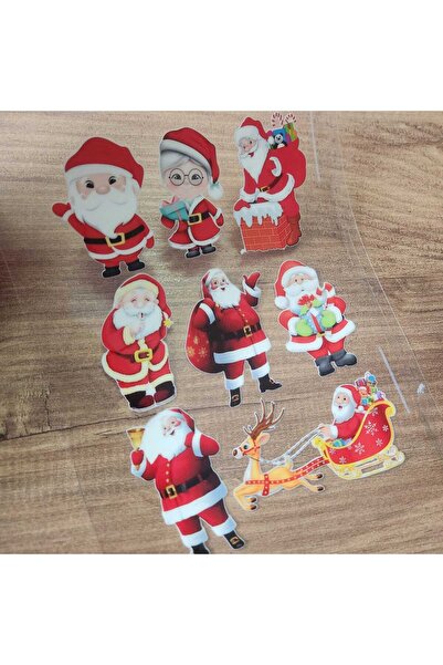 fırsatlar diyarı Yeni Yıl Noel Baba Uv Dtf Baskı (BOYA TRANSFERİ BASKI) - Eti...