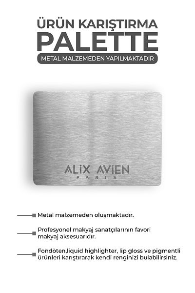 Alix Avien Product Mixing Palette - Color Mixing Palette