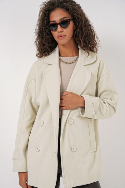 Bigdart Kadın Mont 9143 KREM