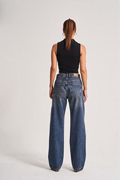 its basic Blugi de damă cu piatră strălucitoare, cu design special, cu formă lejeră