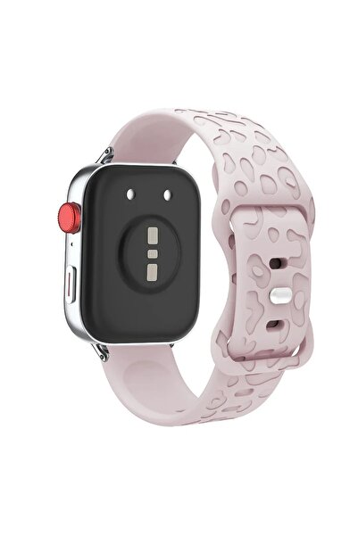 Alstrap Huawei Watch Fit 4 Pro/fit 4/fit 3 Uyumlu Leopar Desenli Silikon Kordon