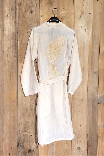 Minteks Minteks Parot Muslin Kimono Morning