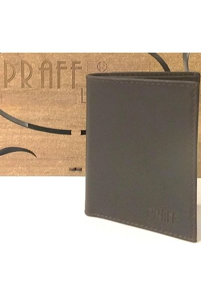 Praff Мъжки портфейл от естествена кожа P-8027