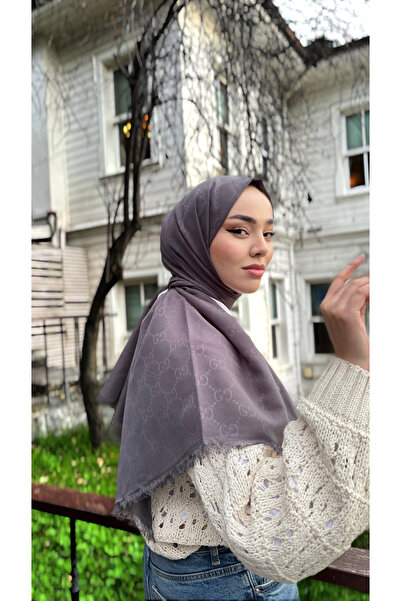 QASSA SHAL Smoked Patterned Shawl