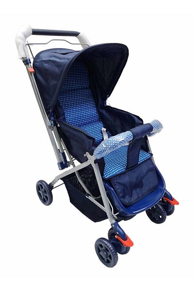 BabyCara Baby Stroller Pram 0-3 Years Reversible Handle Light Weight Canopy