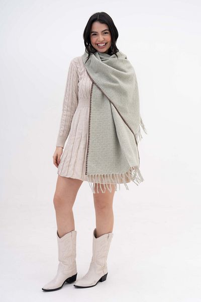 FENZA SCARF BRIAN BIE ΛΕΠΤΟΜΕΡΗΣ ΧΕΙΜΕΡΙΝΟΣ ΦΟΡΕΚ ΜΑΛΛΙ-ΑΚΡΥΛΙΚΟ ΜΙΧ