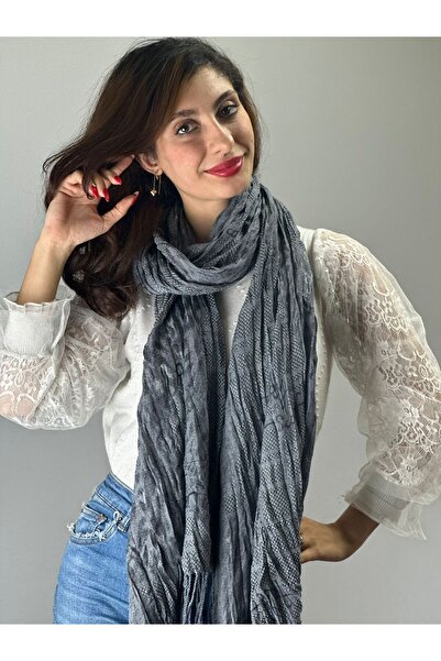 Gönülden Tasarım ΜΑΛΑΚΟ ΣΑΛΙ UNISEX ΜΕ ΣΧΕΔΙΟ ΛΕΟΠΑΡ 190Χ65 εκ.