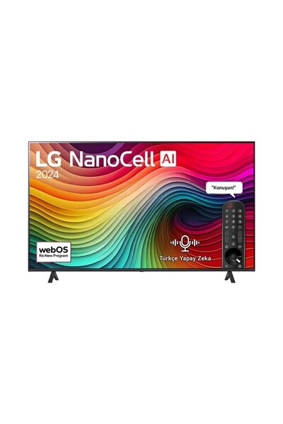 LG Nanocell 55nano81t6a 4k Ultra Hd 55" 140 Ekran Uydu Alıcılı Webos Smart Led Tv