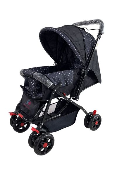 BabyCara Baby Stroller Pram 0-3 Years Reversible Handle Light Weight Canopy