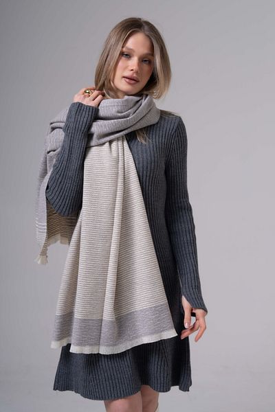 FENZA SCARF SEAN WOVEN WOOL- MIXTURE ACRILICĂ WINTER WALK
