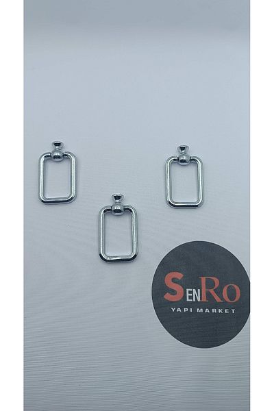 senRo yapı Market Mâner dreptunghiular Mâner pentru dulap pentru vestiar pentru mobilier cu o singură gaură (PRETUL PENTRU BUC.)
